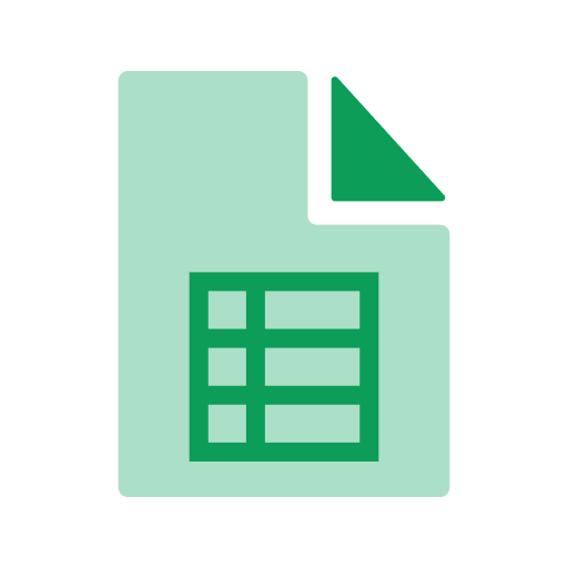 Excel XLSX logo