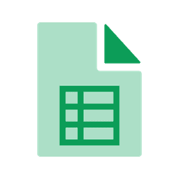 Excel XLSX logo