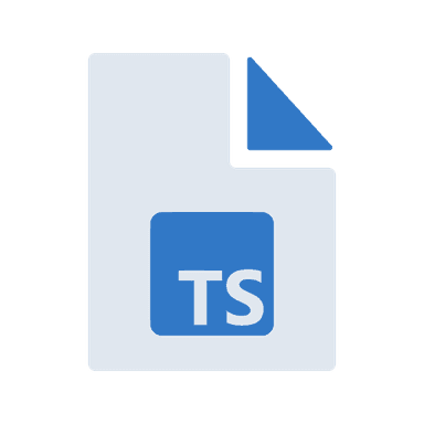 TypeScript TS logo
